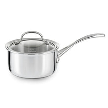 Load image into Gallery viewer, Calphalon Tri-Ply Stainless Steel 1-1/2-Quart Sauce Pan with Cover