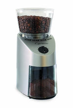 Load image into Gallery viewer, Capresso 560Infinity Conical Burr Grinder, Brushed Silver, 8.5-Ounce