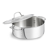 Load image into Gallery viewer, Calphalon Tri-Ply Stainless Steel Cookware, Dutch Oven, 5-quart
