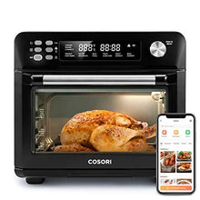 Load image into Gallery viewer, COSORI Air Fryer Toaster Combo 26.4QT 12 Functions Large Countertop Oven, Dehydrator with 1800W, Recipes & Accessories Included, Work with Alexa