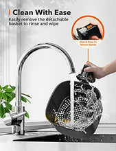 Load image into Gallery viewer, TaoTronics Air Fryer, Max XL 6 Quart 1750W 11-in-1 Airfryer Oven with Basket & Touch Panel, 11 Preset Menus 50 Recipes Cookbook for Roast, Preheat, Bake, Nonstick Easy Clean, Black