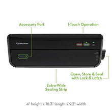 Load image into Gallery viewer, FoodSaver Vacuum Sealer Machine with Starter Vacuum Seal Bags & Rolls, Safety Certified, Black - FM2000-FFP