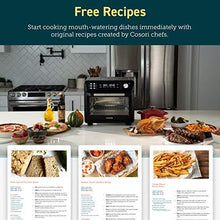 Load image into Gallery viewer, COSORI Air Fryer Toaster Combo 26.4QT 12 Functions Large Countertop Oven, Dehydrator with 1800W, Recipes & Accessories Included, Work with Alexa