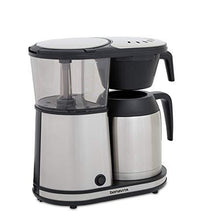 Load image into Gallery viewer, Bonavita Connoisseur 8-Cup One-Touch Coffee Maker Featuring Hanging Filter Basket and Thermal Carafe, BV1901TS, Stainless Steel, Chrome