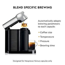 Load image into Gallery viewer, Breville-Nespresso BNV220CRO Vertuo Coffee and Espresso Machine, Chrome
