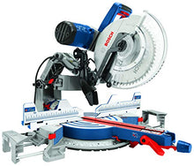 Load image into Gallery viewer, BOSCH GCM12SD 15 Amp 12 Inch Corded Dual-Bevel Sliding Glide Miter Saw with 60 Tooth Saw Blade