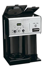 Load image into Gallery viewer, Cuisinart CHW-12P1 12-Cup Programmable Coffeemaker Plus Hot Water System Coffee Maker, Black/Stainless
