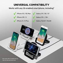 Load image into Gallery viewer, Belkin Boost Up Wireless Charging Stand 10W - Qi Wireless Charger for iPhone 11, 11 Pro, 11 Pro Max, Xs, XS Max, XR/Samsung Galaxy S9, S9+, Note9 / LG, Sony and More (Black) (F7U052dqBLK)