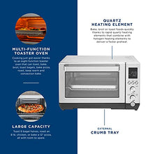 Load image into Gallery viewer, GE Convection Toaster Oven | Quartz Heating Technology | Large Capacity Toaster Oven Complete With 7 Cook Modes & Oven Accessories | Countertop Kitchen Essentials | 1500 Watts | Stainless Steel