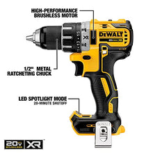Load image into Gallery viewer, DEWALT 20V Max XR Cordless Drill Combo Kit, Brushless, 2-Tool (DCK283D2)