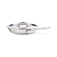 Load image into Gallery viewer, All-Clad D3 Fry Lid, 10 Inch Pan, Dishwasher Safe Stainless Steel Cookware, Silver, 10-Inch