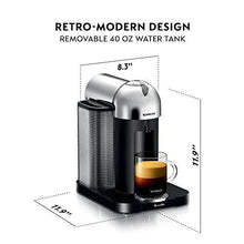 Load image into Gallery viewer, Breville BNV220CRO1BUC1 Vertuo Coffee and Espresso Machine, normal, Chrome