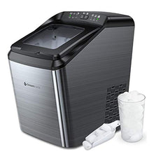 Load image into Gallery viewer, Dreamiracle Ice Maker Machine for Countertop, 33 lbs Bullet Ice Cube in 24H, 9 Ice Cubes Ready in 7-10 Minutes, 2.8L Ice Maker Machine with Ice Scoop and Basket