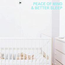 Load image into Gallery viewer, Sense-U Baby Breathing Monitor - HSA/FSA Approved - with Movement Temperature Smart Sensors: Tracks Baby's Breathing, Rollover Movement, Ambient Temperature with Audio Alerts on Smartphone (Green)