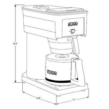 Load image into Gallery viewer, BUNN BX Speed Brew Classic 10-Cup Coffee Brewer, Black