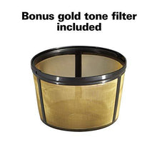 Load image into Gallery viewer, Hamilton Beach FlexBrew Coffee Maker, Single Serve & Full Pot, Compatible with K-Cup Pods or Grounds, Programmable, Includes Permanent Filter, Black (49950C), Silver