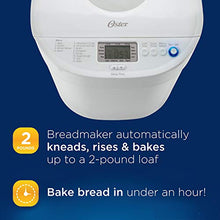 Load image into Gallery viewer, Oster Expressbake Breadmaker, 2-lb. Loaf Capacity, 2 lb, White/Ivory