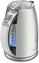 Load image into Gallery viewer, Cuisinart CPK-17 PerfecTemp 1.7-Liter Cordless Electric Kettle, Stainless Steel