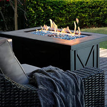 Load image into Gallery viewer, BALI OUTDOORS Fire Pit Propane Gas FirePit Table Rectangular Tabletop 42in 60,000BTU
