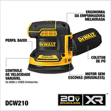 Load image into Gallery viewer, DEWALT 20V MAX Orbital Sander, Tool Only (DCW210B)