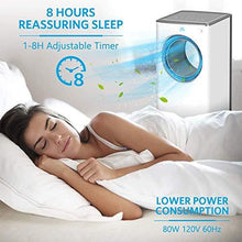 Load image into Gallery viewer, Evaporative Air Cooler-3-in-1 Portable Air Cooling Fan, Instant Cool & Humidify with 3 Speeds, No Noise Tower Fan, No Dust, 3 Modes, 8H Timer, Bladeless Fan for Large Room Office