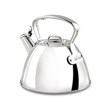 Load image into Gallery viewer, All-Clad E86199 Stainless Steel Tea Kettle, 2-Quart, Silver