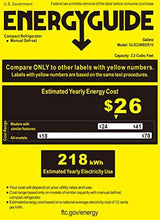 Load image into Gallery viewer, Galanz GLR33MBER10 Retro Compact Refrigerator, Single Door Fridge, Adjustable Mechanical Thermostat with Chiller, Blue, 3.3 Cu Ft