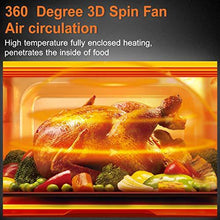 Load image into Gallery viewer, 10-in-1 Air Fryer Oven, 20 Quart Airfryer Toaster Oven Combo, 1800W Large Air Fryers, Convection Toaster Oven with Rotisserie Dehydrator, ETL Certified