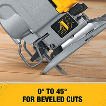 Load image into Gallery viewer, DEWALT Jig Saw, Top Handle, 5.5-Amp, Corded (DW317K)