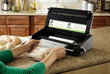 Load image into Gallery viewer, FoodSaver FM2100-000 Vacuum Sealer Machine System with Starter Bags & Rolls | Safety Certified, Black