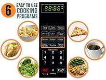 Load image into Gallery viewer, Farberware 1.1 Cu. Ft. Stainless Steel Countertop Microwave Oven With 6 Cooking Programs, LED Lighting, 1000 Watts