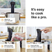 Load image into Gallery viewer, Anova Culinary AN400-US00 Nano Sous Vide Precision Cooker, 12.8" x 2.2" x 4.1", Silver