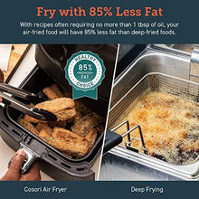 Load image into Gallery viewer, COSORI Air Fryer Max XL(100 Recipes) Digital Hot Oven Cooker, One Touch Screen with 13 Cooking Functions, Preheat and Shake Reminder, 5.8 QT, Black