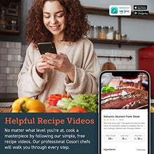 Load image into Gallery viewer, COSORI Smart Air Fryer xl 5.8QT 13-in-1 cooker (800+ Online & 100 Paper Recipes) can Air Fry, Roast, Bake, Digital Works with Alexa & Google Assistant, 1700W, Large Dishwasher-Safe Square Basket
