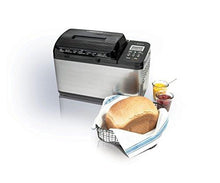 Load image into Gallery viewer, Zojirushi Home Bakery Virtuoso Plus Breadmaker, 2 lb. loaf of bread, Stainless Steel/Black