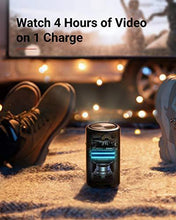Load image into Gallery viewer, Anker Nebula Capsule, Smart Wi-Fi Mini Projector, Black, 100 ANSI Lumen Portable Projector, 360° Speaker, Movie Projector, 100 Inch Picture, 4-Hour Video Playtime, Neat Projector, Home Entertainment