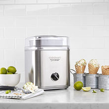 Load image into Gallery viewer, Cuisinart ICE30BC Ice Cream Maker, 2-Qt, Silver