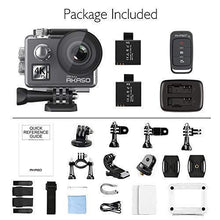 Load image into Gallery viewer, AKASO V50 Elite 4K60fps Touch Screen WiFi Action Camera Voice Control EIS Web Camera 131 feet Waterproof Camera Adjustable View Angle 8X Zoom Remote Control Sports Camera with Helmet Accessories Kit