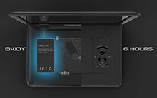 Load image into Gallery viewer, COOAU 17.9“ Portable DVD Player with 15.6" Large Swivel Screen, 6 Hrs Long Lasting Built-in Battery, Region Free, Stereo Sound, with Remote Controller, SD+USB+AVin+AVout+Earphone Port. (Black)