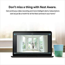Load image into Gallery viewer, Google Nest Cam Indoor - Wired Indoor Camera for Home Security - Control with Your Phone and Get Mobile Alerts - Surveillance Camera with 24/7 Live Video and Night Vision