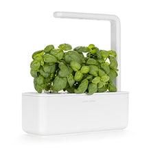 Load image into Gallery viewer, Click & Grow Indoor Herb Garden Kit with Grow Light | Smart Garden for Home Kitchen Windowsill | Easier Than Hydroponics Growing System | Vegetable Gardening Starter (3 Basil Pods Included), White