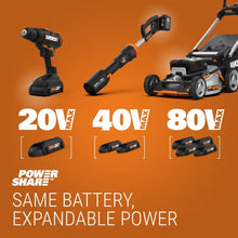 Load image into Gallery viewer, WORX WG545.4 20V Power Share AIR 4.0Ah Cordless Leaf Blower & Sweeper