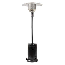 Load image into Gallery viewer, Amazon Basics 46,000 BTU Outdoor Propane Patio Heater with Wheels, Commercial & Residential - Havana Bronze