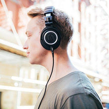 Load image into Gallery viewer, Audio-Technica ATH-M50X Professional Studio Monitor Headphones, Black, Professional Grade, Critically Acclaimed, with Detachable Cable