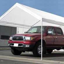 Load image into Gallery viewer, Caravan Canopy Domain 10 x 20 Foot Straight Leg Instant Canopy Tent Set, White