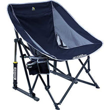 Load image into Gallery viewer, GCI Outdoor Pod Rocker Collapsible Rocking Chair, Indigo Blue