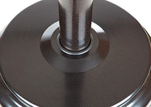 Load image into Gallery viewer, Amazon Basics 46,000 BTU Outdoor Propane Patio Heater with Wheels, Commercial & Residential - Havana Bronze
