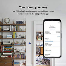 Load image into Gallery viewer, Google Nest Wifi - AC2200 - Mesh WiFi System - Wifi Router - 2200 Sq Ft Coverage - 1 pack