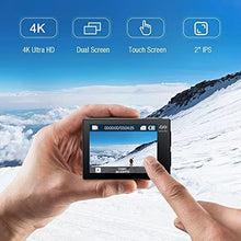 Load image into Gallery viewer, Campark Action Camera 4K 20MP Dual Screen EIS WiFi 40M Waterproof Underwater Vlogging Camera Men Gifts with Accessories Kit Compatible with Gopro Hero Camera