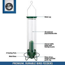Load image into Gallery viewer, Droll Yankees YF-M Yankee Flipper Squirrel-Proof Bird Feeder, 17.25", Green